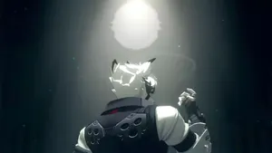 Von Lycaon Futuristic Character Wallpaper