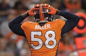 Von Miller Broncos Jersey Wallpaper