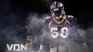 Von Miller Gameplay Stats Wallpaper