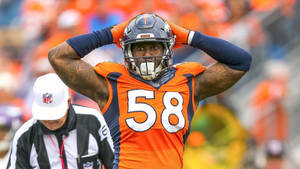 Von Miller Head Pose Wallpaper