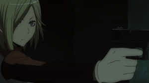 Vorona From Durarara In Action Wallpaper