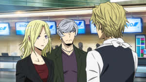 Vorona From Durarara In Action Wallpaper