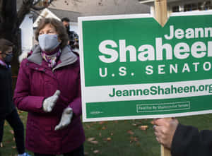 Vote For Jeanne Shaheen Wallpaper