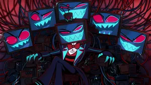 Vox And The Vaggie Bots Wallpaper