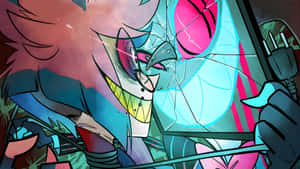Vox Hazbin Hotel Character Closeup Wallpaper