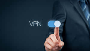 Vpn Digital Button Turned On Wallpaper