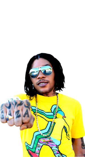 Vybz Kartel Style Icon Wallpaper