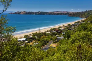 Waiheke Island Coastal View New Zealand Wallpaper