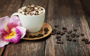 Wake Up And Lighten Your Day With Cute Coffee Wallpaper