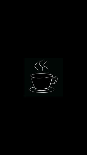 Wake Up To A Cup Of Black Coffee Wallpaper