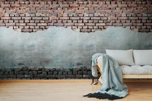 Wall Behind A Wall Exposed Wallpaper