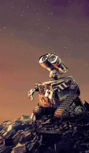 Wall E Iphone Rubble Mountain Wallpaper