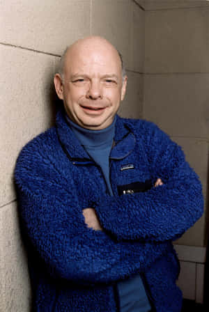 Wallace Shawn Posing For A Photoshoot Wallpaper