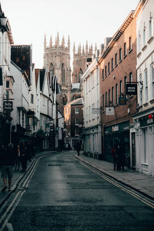 Walled City Of York England Wallpaper