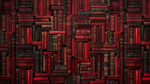 Wallof Books Texture Wallpaper