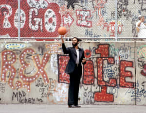 Walt Frazier Graffiti New York City Wallpaper