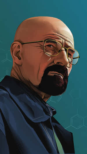 Walter White Illustration Wallpaper