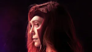 Wanda Maximoff Digital Art Side View Wallpaper