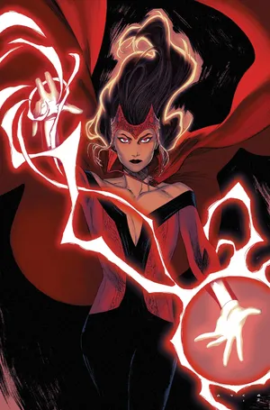 Wanda Maximoff Scarlet Witch Comic Wallpaper