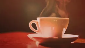 Warm And Aromatic Brown Coffee Wallpaper