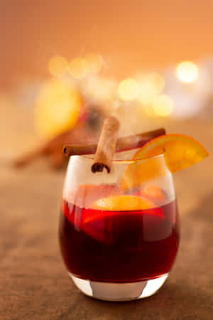 Warm And Aromatic Mulled Wine Wallpaper