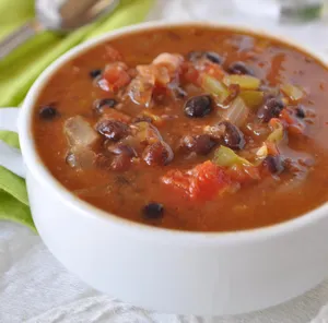 Warm And Delicious Black Bean Soup To Tantalize Your Taste Buds!