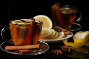 Warm And Inviting Mulled Wine Wallpaper