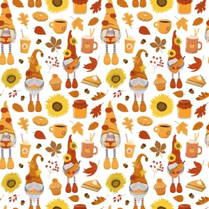 Warm And Vibrant Fall Festival Scene Wallpaper