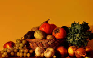 Warm Bowl Of Soup With Crusty Bread, Perfect For A Winter Meal Wallpaper