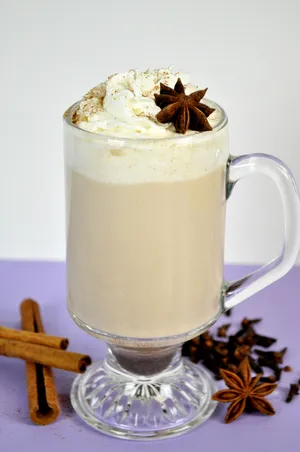 Warm Winter Beverages On A Cozy Table Wallpaper