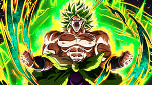 Warrior And Super Saiyan - Broly Of Dragon Ball Z Wallpaper