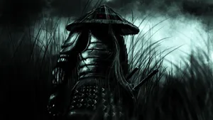 Warrior Embodying The Spirit Of Bushido Wallpaper
