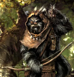 Warrior Ewok Archer Forest Guardian.jpg Wallpaper