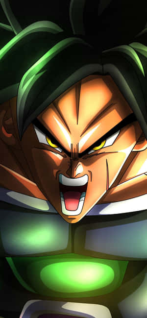 Warrior Gohan Takes On Legendary Super Saiyan Broly In An Explosive Battle Wallpaper