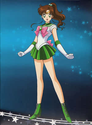 Warrior Of Wisdom And Strength - Sailor Jupiter Wallpaper