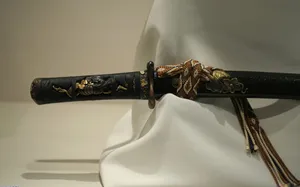 Warrior's Choice - Masterfully Crafted Samurai Sword Wallpaper
