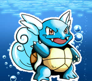 Wartortle Under The Sea Wallpaper