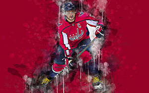 Washington Capitals Digital Edit Wallpaper