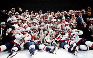 Washington Capitals Group Photo Wallpaper