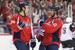 Washington Capitals John Carlson And Brett Connolly Wallpaper