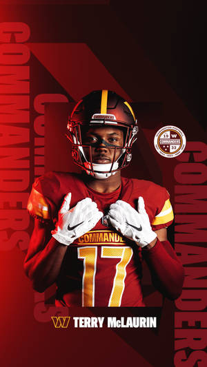 Washington Commanders Terry Mclaurin Wallpaper