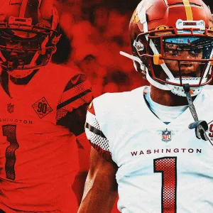 Washington Football Team Player Jahan Dotson Wallpaper