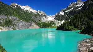 Washington Landscape Blanca Lake Wallpaper