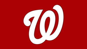 Washington Nationals Red White Wallpaper