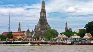 Wat Arun Across The River Wallpaper