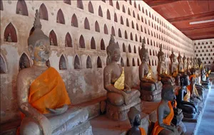 Wat Sisaket In Vientiane Wallpaper