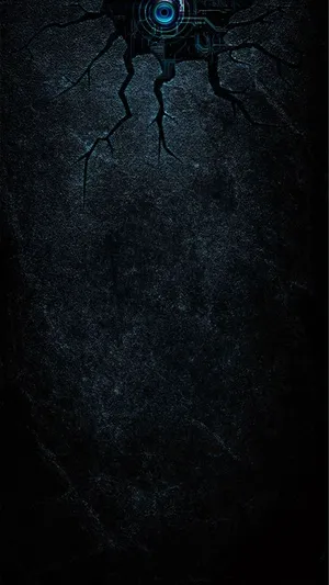 Water Drop Notch Cracks Wallpaper