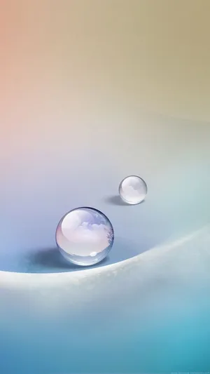 Water Drops Galaxy Note 4 Wallpaper