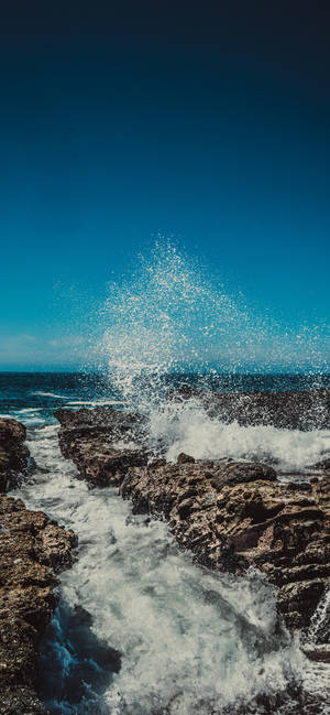 Water Splash Iphone 11 Wallpaper