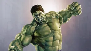 Watercolor Incredible Hulk Smash Wallpaper